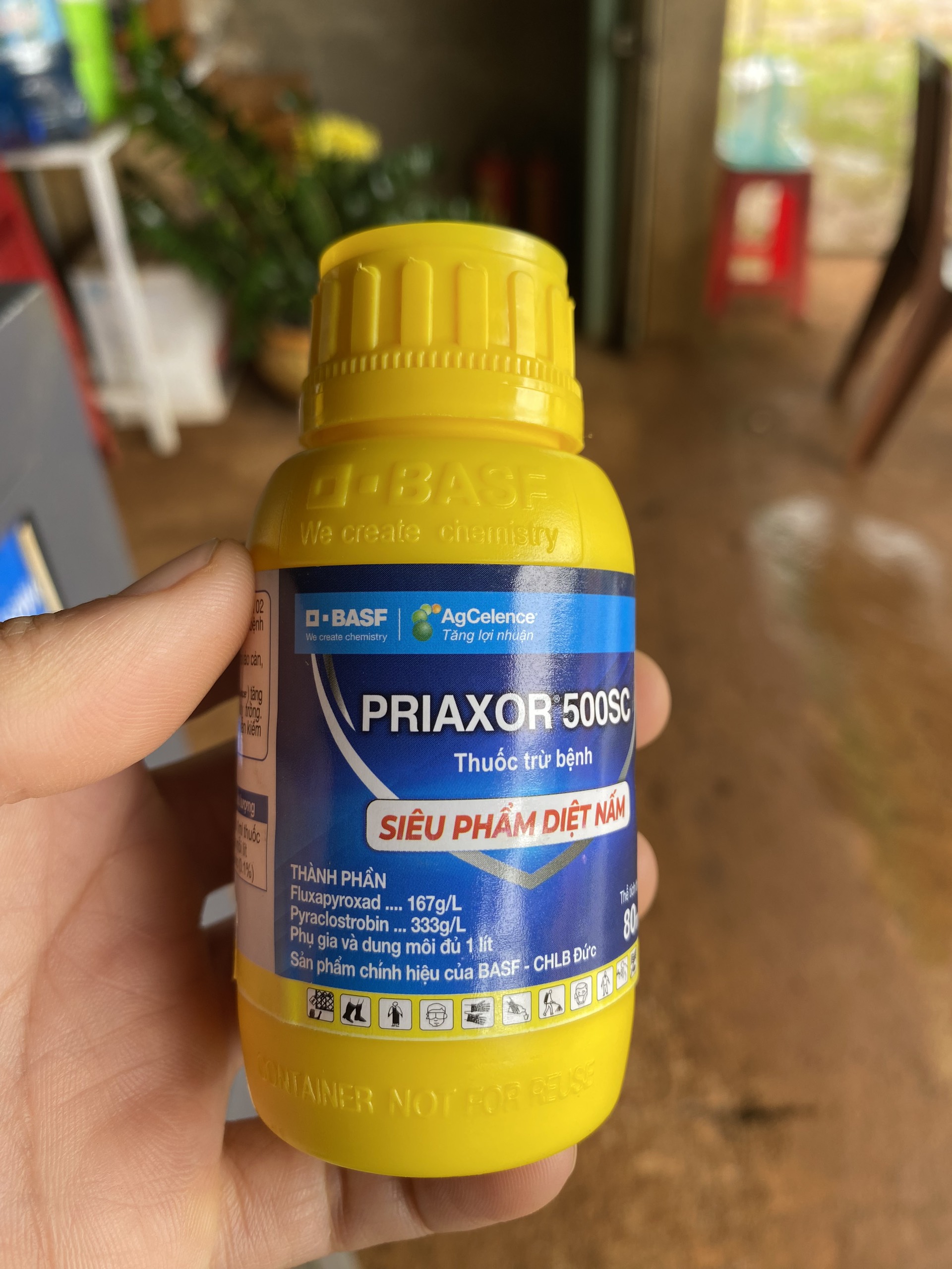 Chế Phẩm đặc trị Thán Thư nhập khẩu từ Đức Priaxor 500SC 80ml