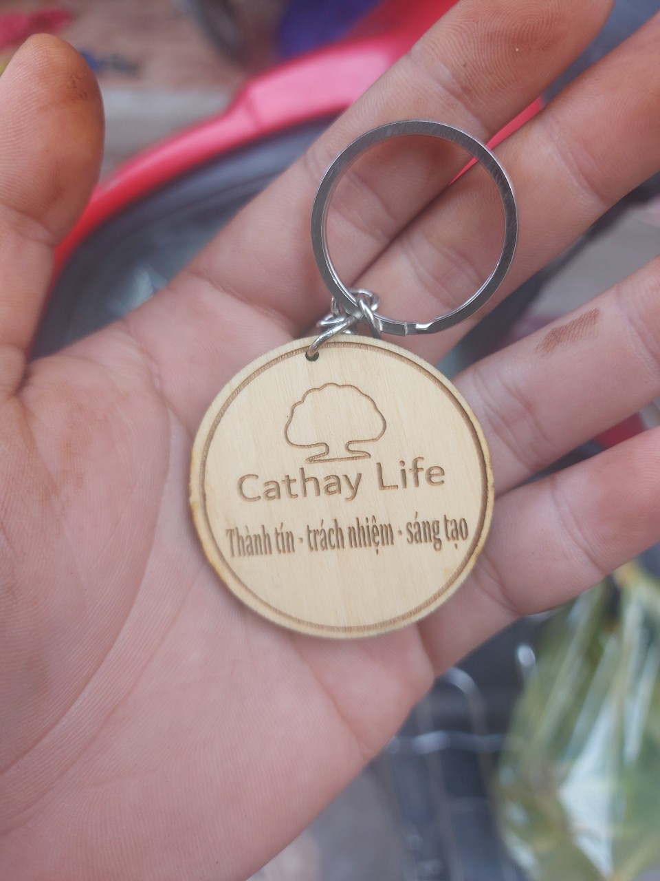 [HCM]Móc khóa gỗ