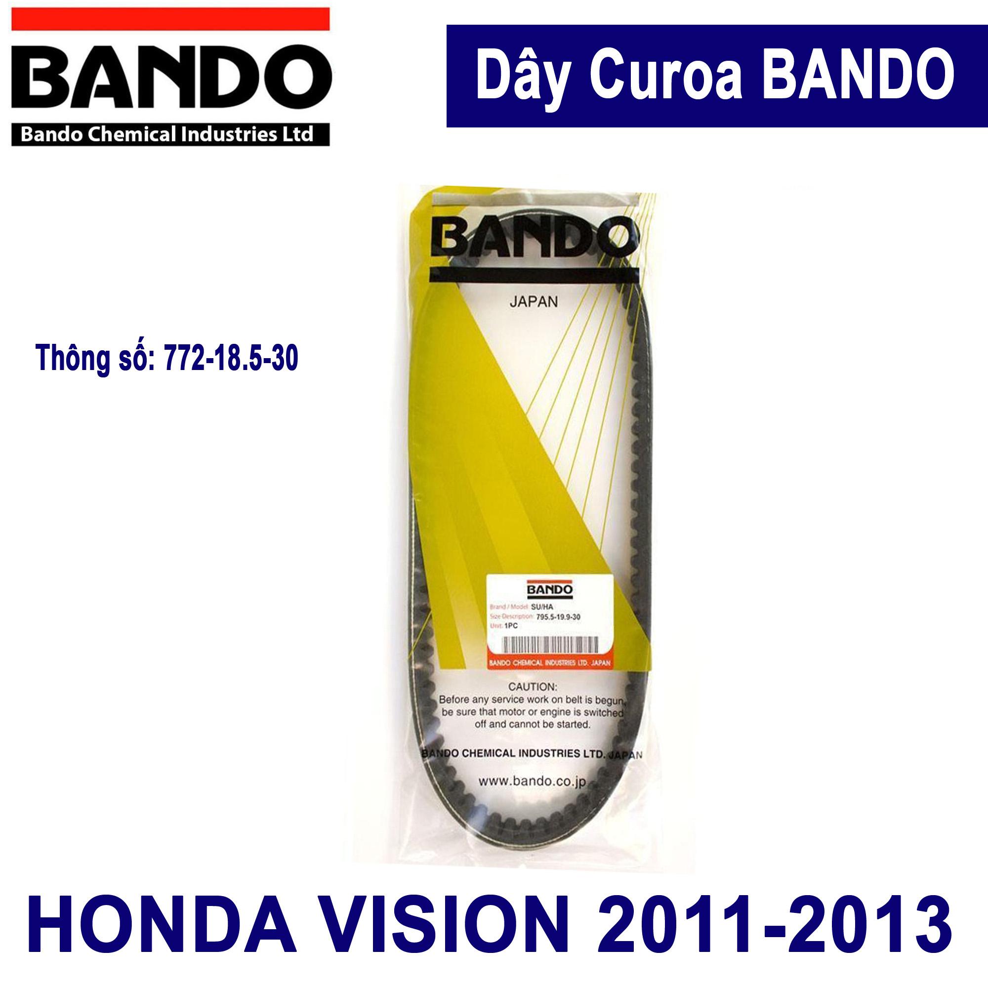 Dây curoa HONDA VISION (2011-2014) - BANDO THÁI LAN