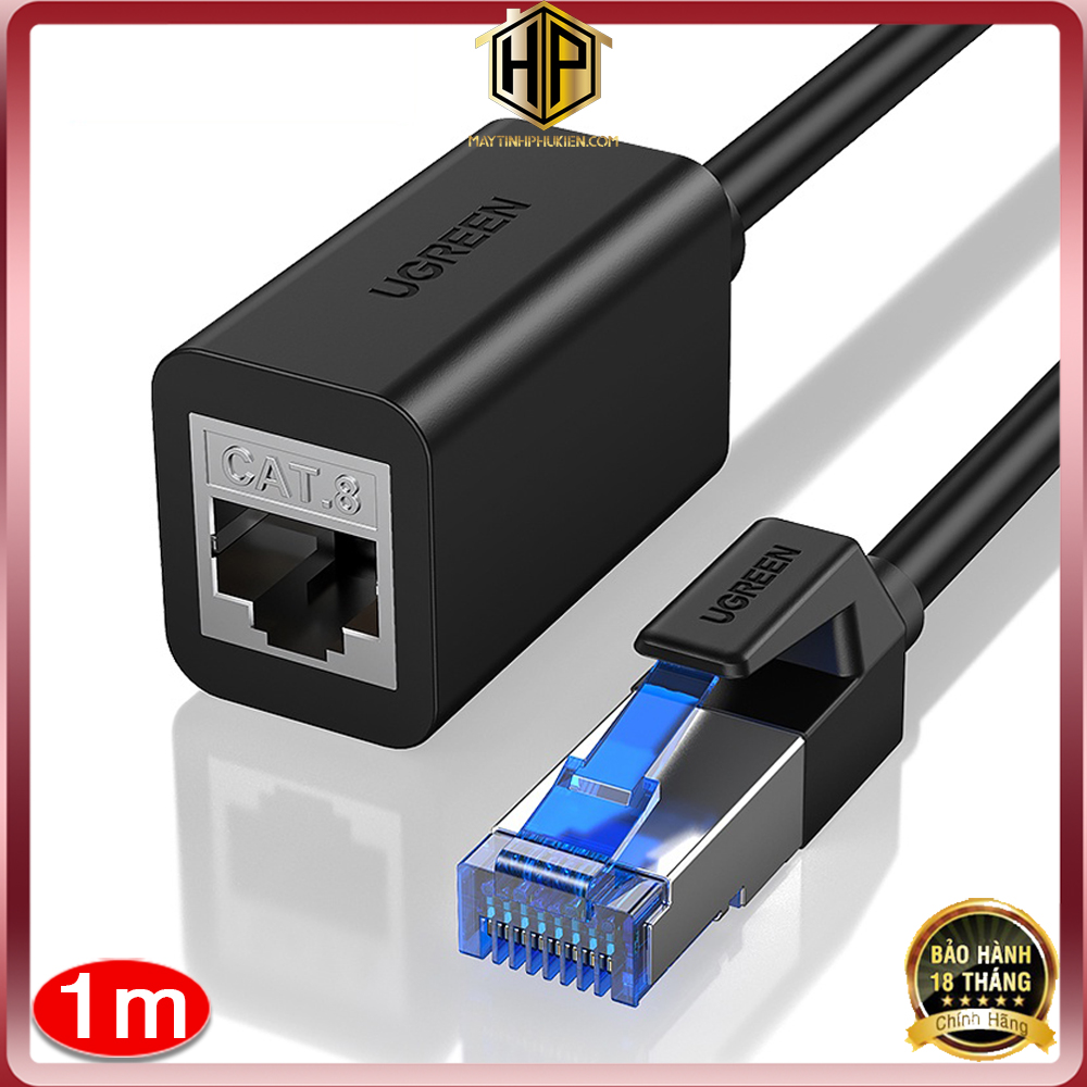 Ugreen 40497 - cáp nối dài mạng lan rj45 chuẩn cat8 tốc độ 40gbps cao cấp