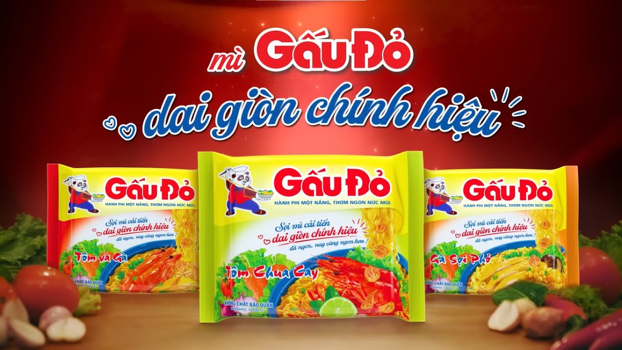 Mì Gấu Đỏ Thịt Bằm Thùng 30 Gói 63g