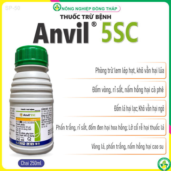 Thuốc Trừ Bệnh ANVIL 5SC – Chính Hãng Syngenta (Chai 250ml)