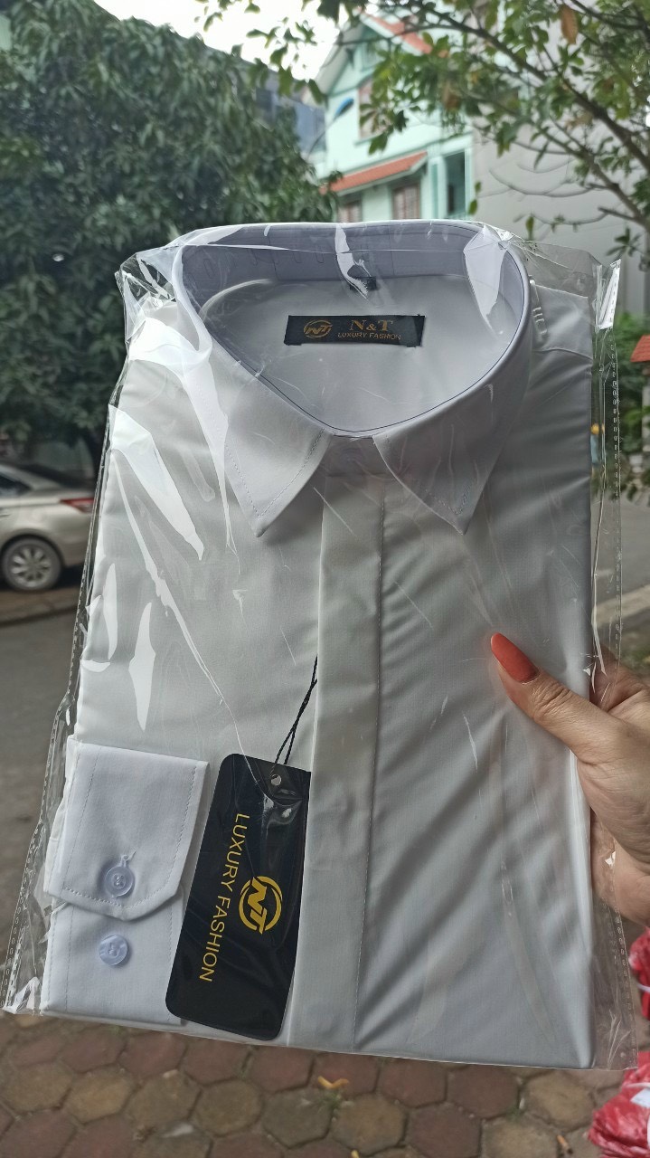 [25-27.4 Hoàn tiền 15%] ÁO SƠ MI NAM CHẤT KATE LỤA KHÔNG NHĂN CỰC ĐẸP CHO GIÓI TRẺ