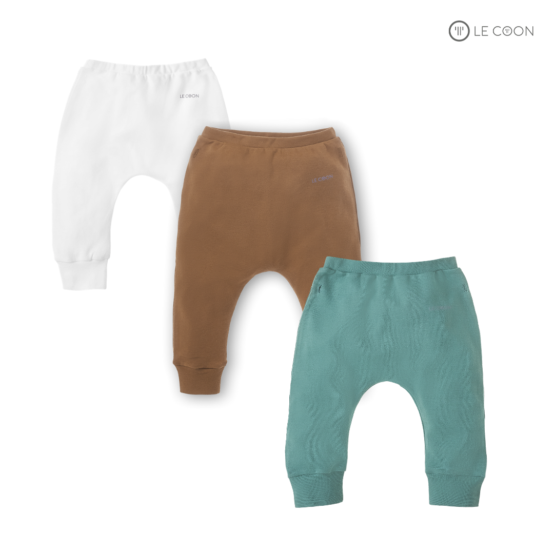 LE COON SET 3 QUẦN HAREM BÉ GÁI BÉ TRAI