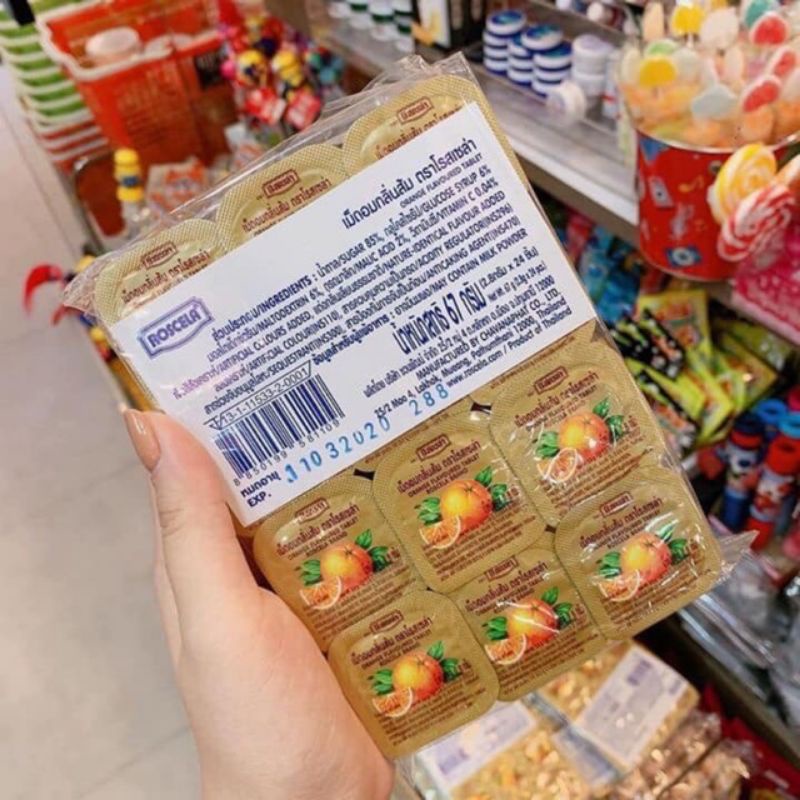 Kẹo C Thái Trái Tim ❤️ Vỉ 24 Hộp