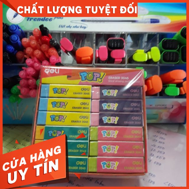 Gôm tẩy đeli top 1 cái