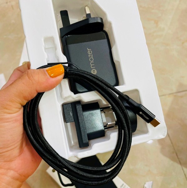 Củ Sạc MAZER Infinite.Boost GAN120W ( Kèm cáp c to c 100W)