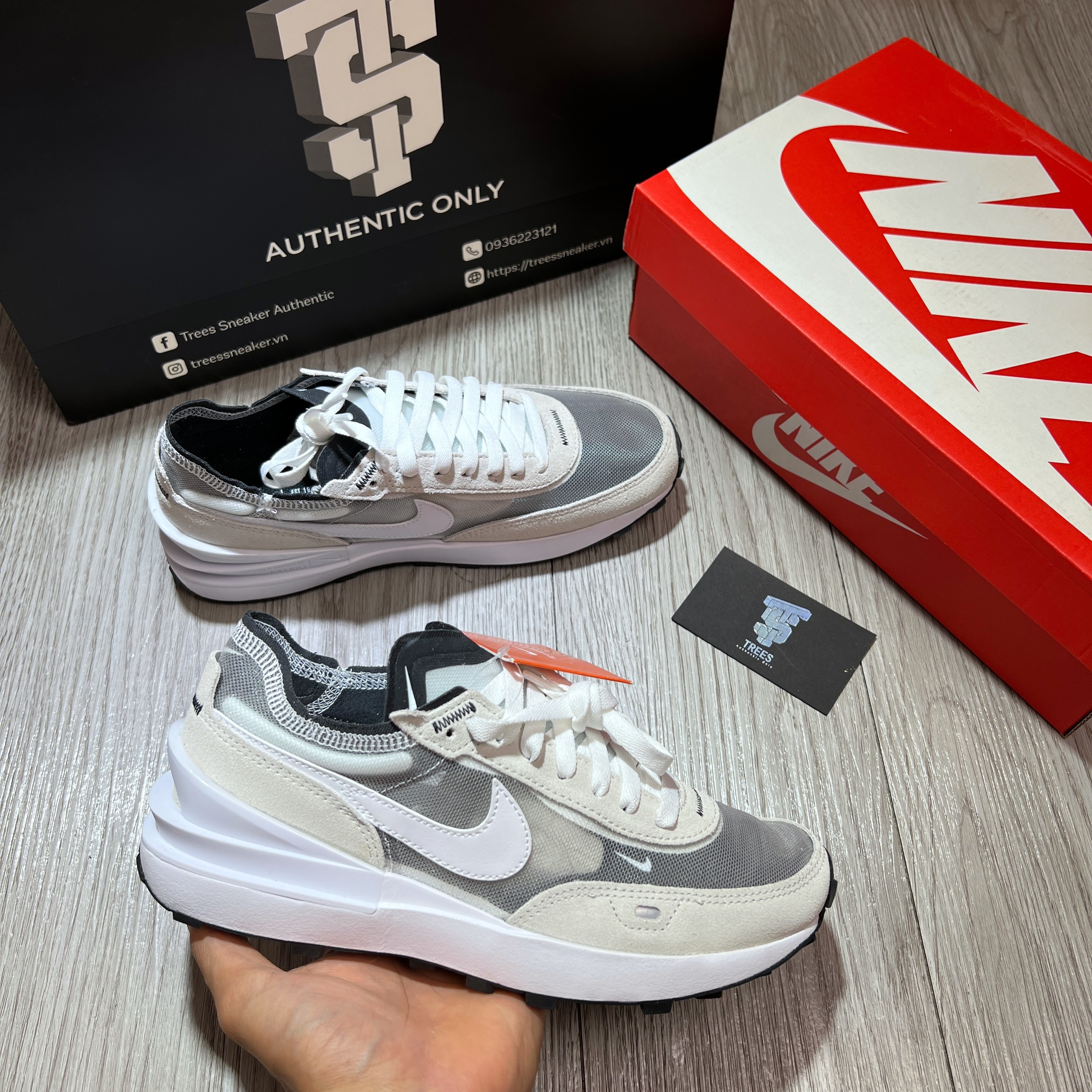 [CHÍNH HÃNG] Giày thể thao NIKE WAFFLE ONE SUMMIT WHITE DA7995 100