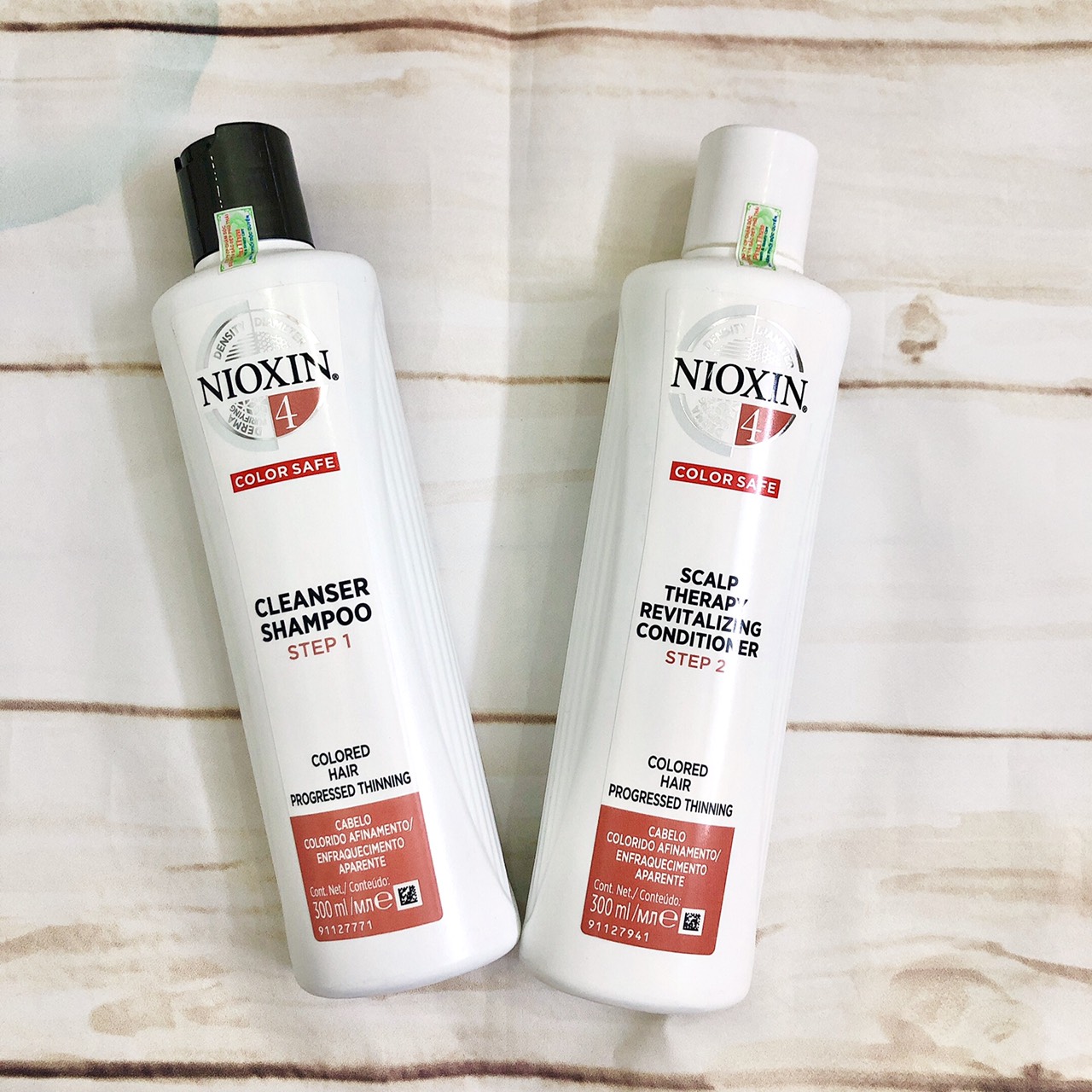 Bộ dầu gội /xả Nioxin chống rụng tóc (hệ thống 4) 300ml