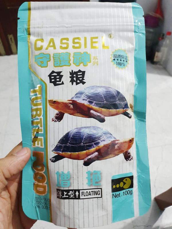 THỨC ĂN CASSIEL NHẬT CHO RÙA 100G