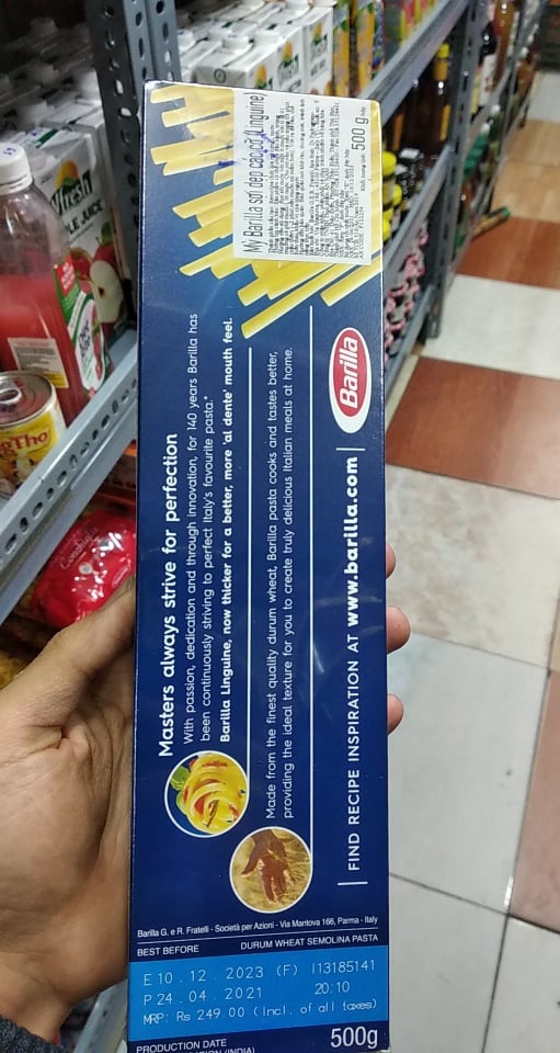 Mì ý spaghetti số 13 Barilla 500g