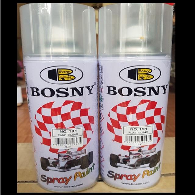 Sơn xịt bóng mờ Bosny 191