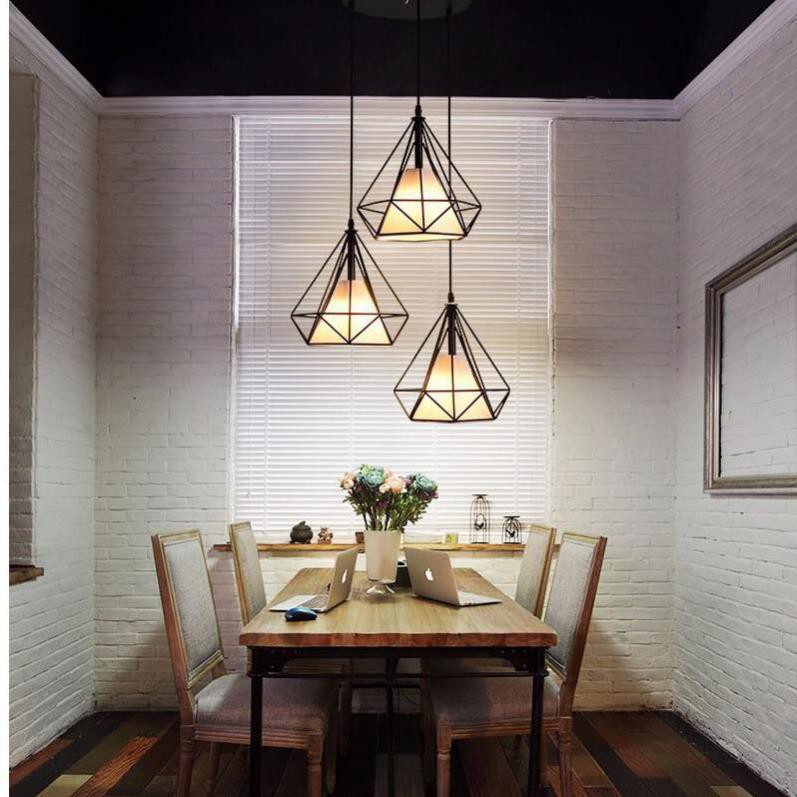 Bộ 3 Đèn Thả Kim Cương - Tặng Bóng Led