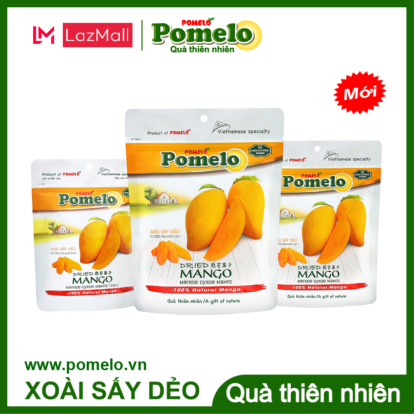 [CAO CẤP] Xoài Sấy Dẻo POMELO 200g - Soft Dried Mango