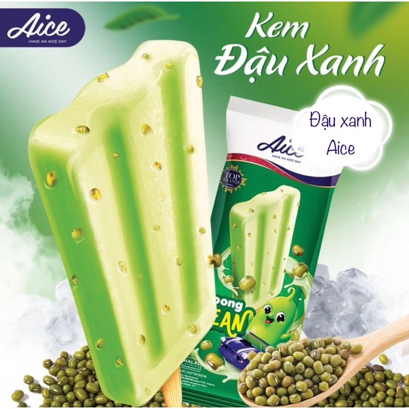 KEM AICE ĐẬU XANH