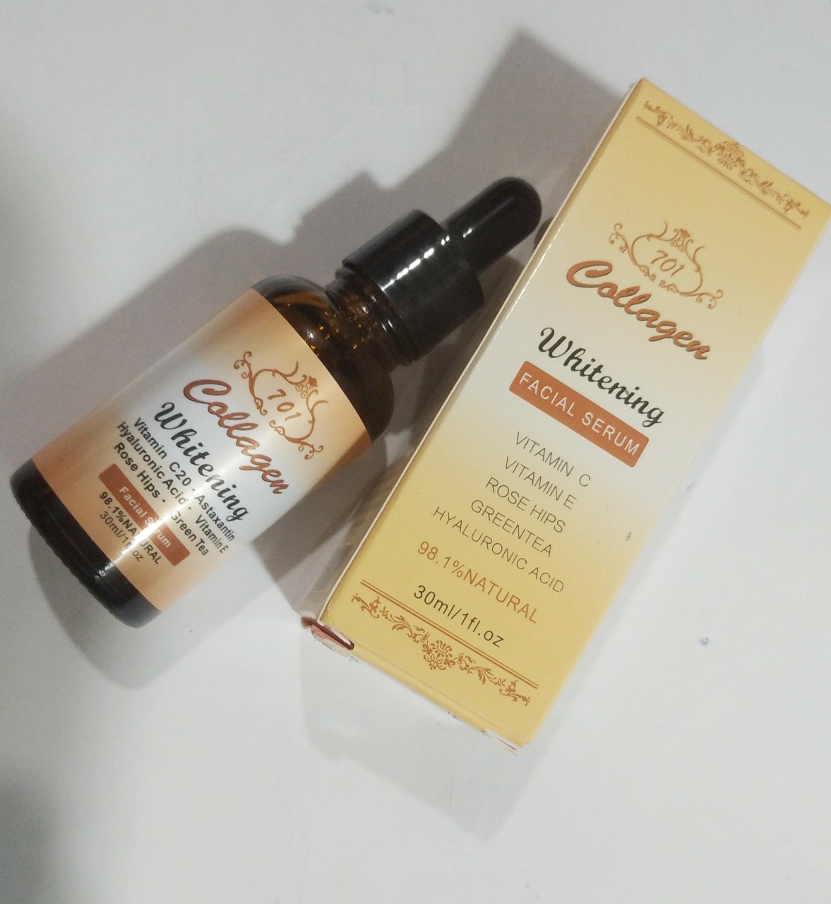 Chai SERUM COLLAGEN 701 dưỡng trắng da