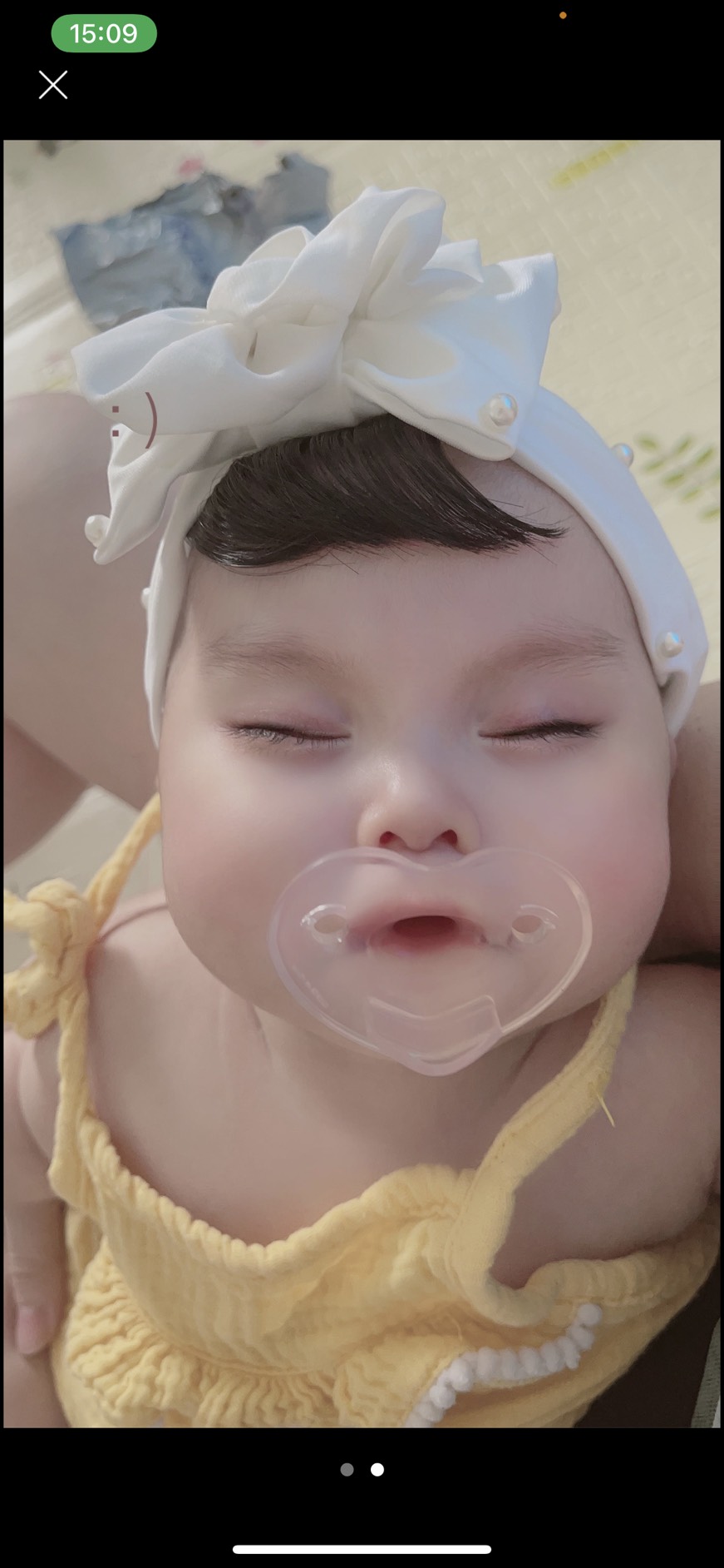 Băng đô tóc giả cho bé 5-12 ký