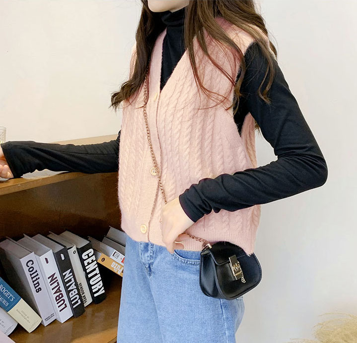 Áo len Gile nữ phong cách thời trang Hàn Quốc