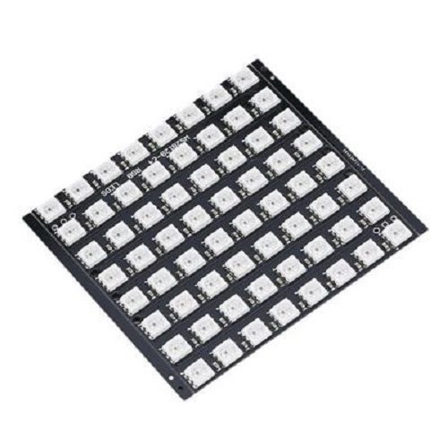 MODULE LED RGB 5050 WS2812B 8*8
