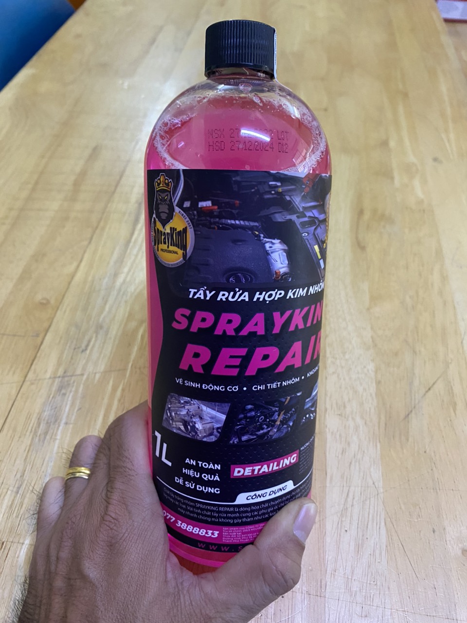 SPRAYKING REPAIR tẩy nhôm