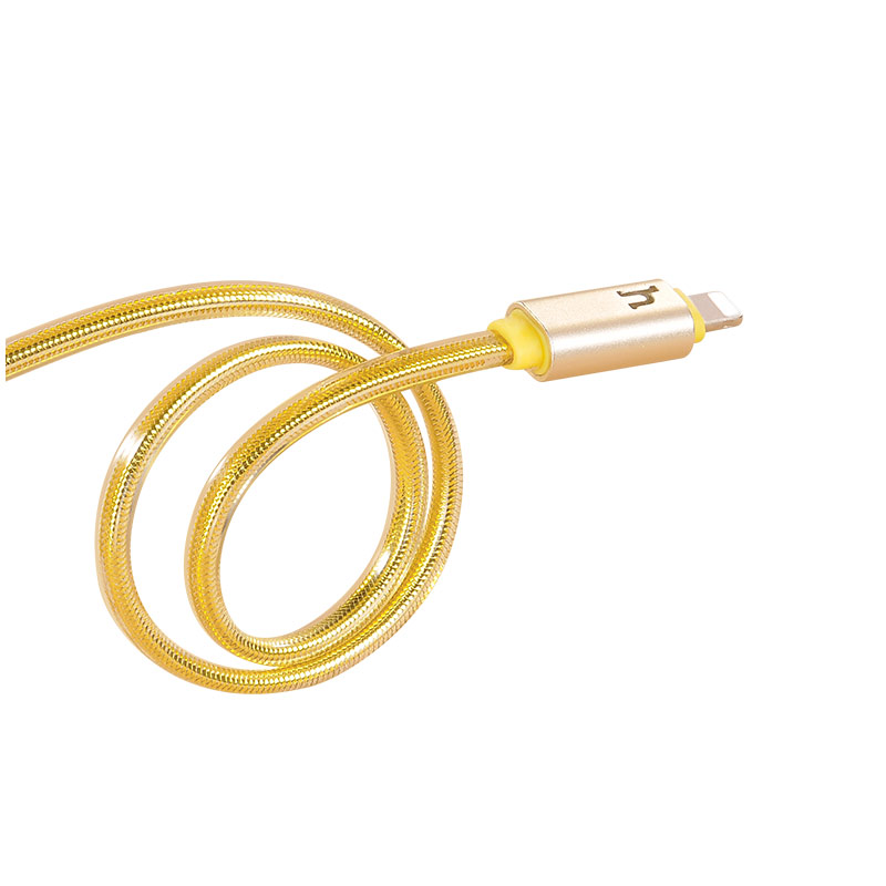 Cáp sạc lightning có đèn báo hoco upl12 dài 1.2m