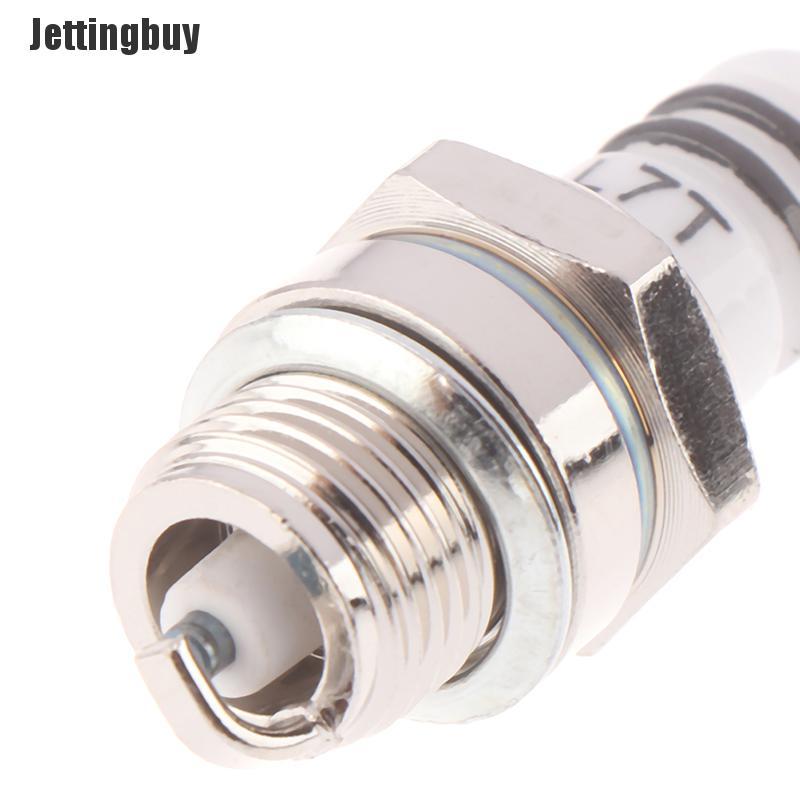 [Jettingbuy] BM6A Spark Plug Glow Plug Replacemnet for 2-stroke Chainsaw Lawn Mower Strimmer  1(Glod)