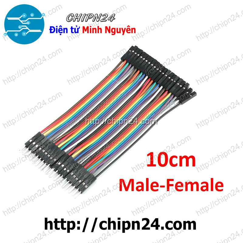 Dây cắm test board 10cm đực-cái