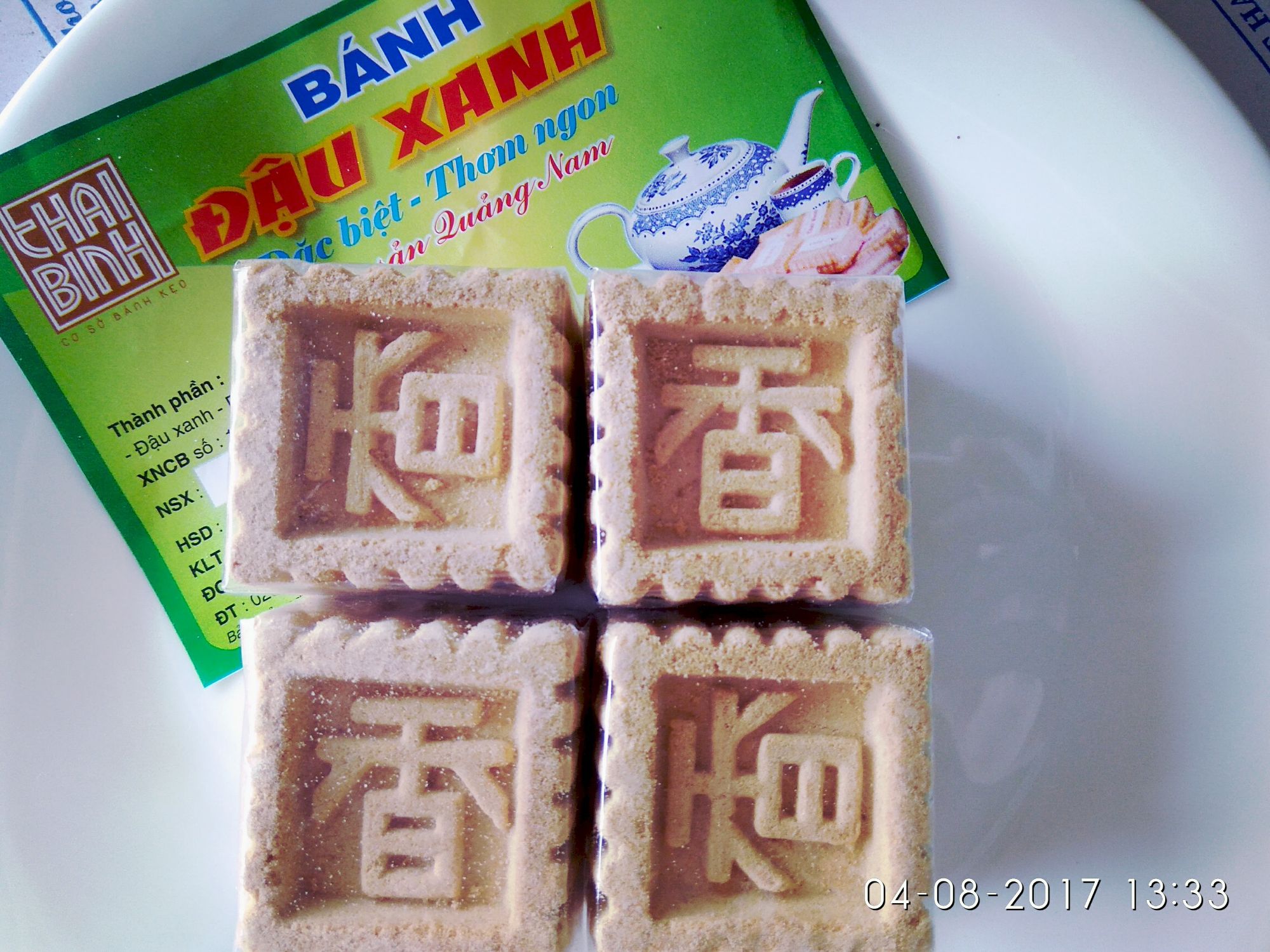 Bánh đậu xanh Quảng Nam 300g