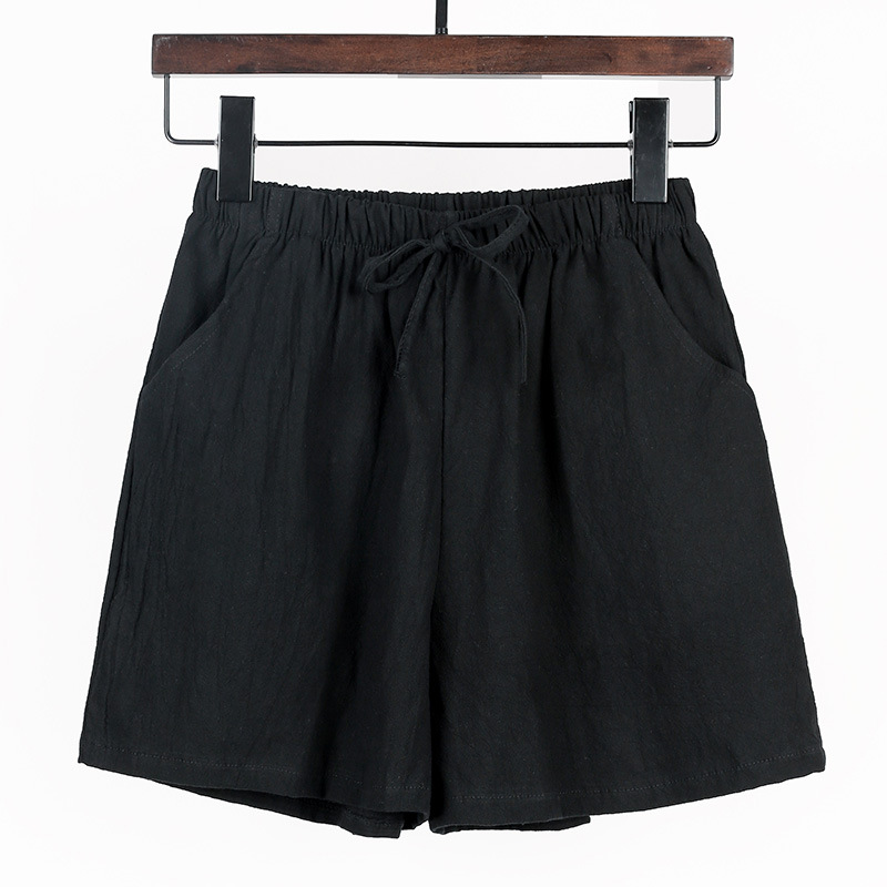 Quần shorts đũi nữ siêu mát mùa hè