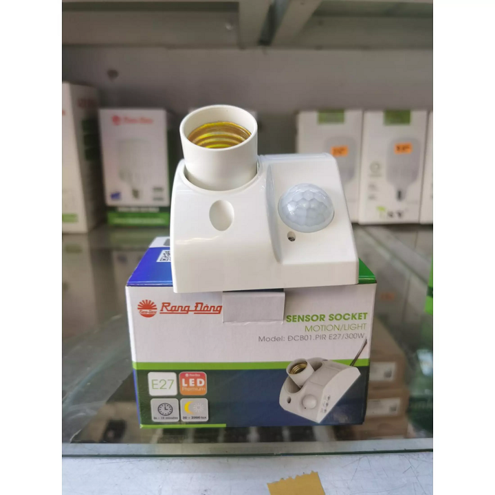 Đui Đèn Cảm Ứng Rạng ĐÔNG E27