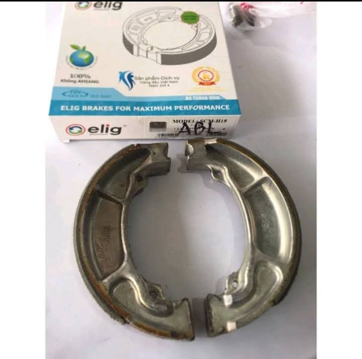 Bố thắng sau air blade , vision , click , lead , scr , pcx hiệu elig chính hãng / má phanh sau ab vision lead / bố đùm ab