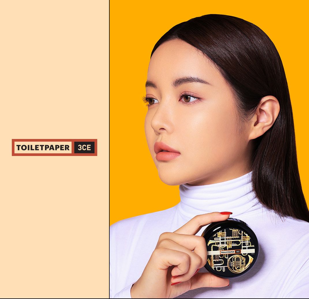 [PHIÊN BẢN TOILETPAPER] Phấn Phủ TOILETPAPER 3CE MAKEUP FIX POWDER 9G