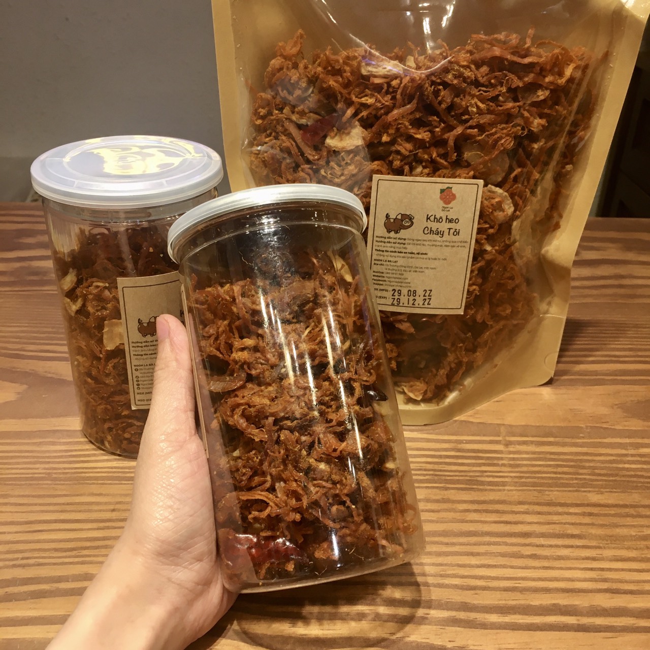 Khô heo cháy tỏi, Đặc Sản Ngon Lạ Đà Lạt