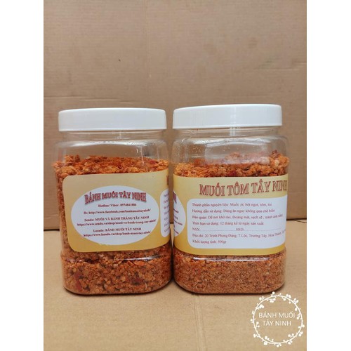 [HCM]500Gram Muối Tôm Tây Ninh Loại 1