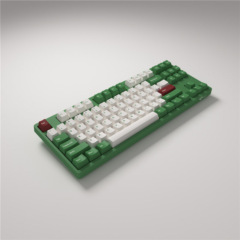 Bàn phím cơ AKKO 3087 v2 DS Matcha Red Bean (Akko switch v2)