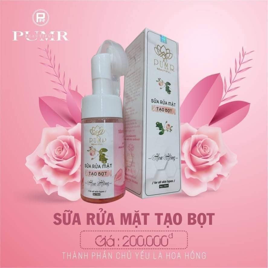 SỮA RỬA MẶT TẠO BỌT PUMR