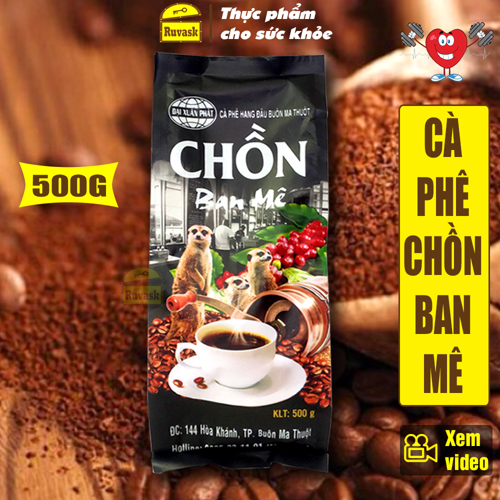 Cà Phê Chồn Ban Mê Bịch 500g
