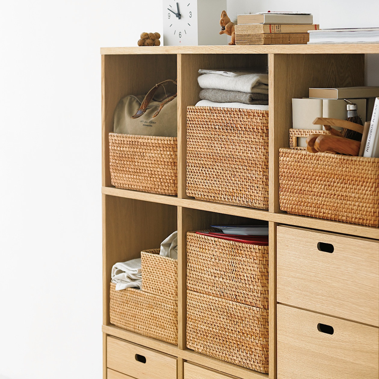 Rổ đựng đồ đa năng Bambooo Eco sọt đựng mây tre đan