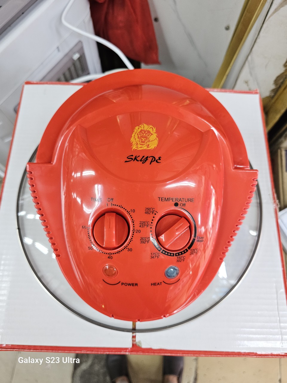 Lò nướng thùy tinh Halogen Oven