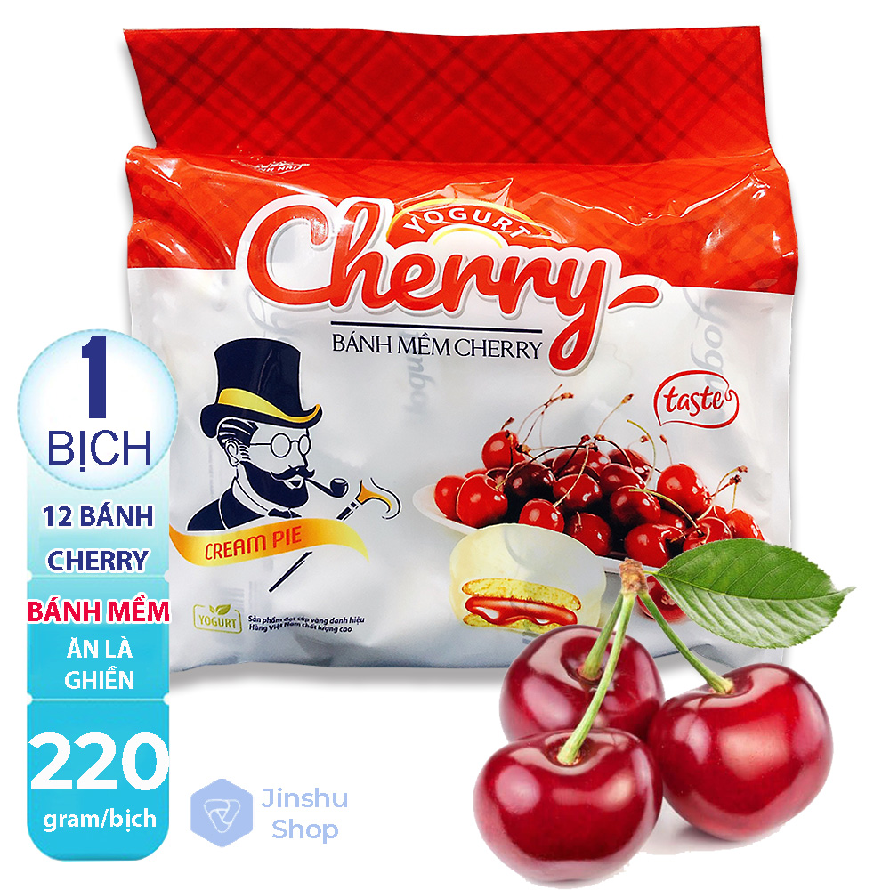 [HCM][ BÁNH MỀM CUỘN DỪA NON ] 01 Bịch x 12 gói (220gr)  Bánh mềm cuộn Dừa Non Bắp Sữa  cherry cuộn dâu  Cuộn Bắp Sữa Cherry  cuộn Dưa lưới cuộn Trứng Muối Thanh Hải (Date: 12 tháng) - Giao hàng ngẫu nhiên.-[ 12.12 Hot Deals ]