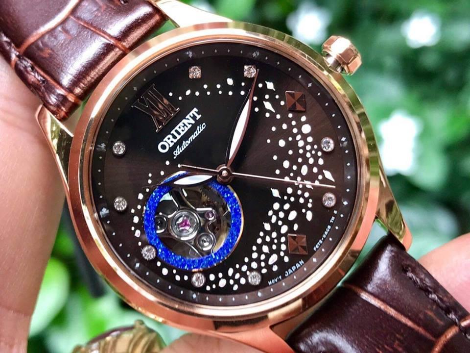 Đồng hồ Orient cơ nữ Blue Moon RA-AG0017Y10B