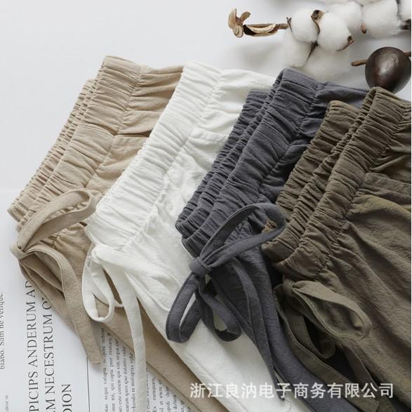 Quần đùi đũi mát lạnh mùa hè D3