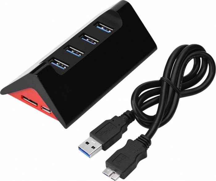 Hub chia cổng usb 3.0 từ 1 ra 4 ssk shu835