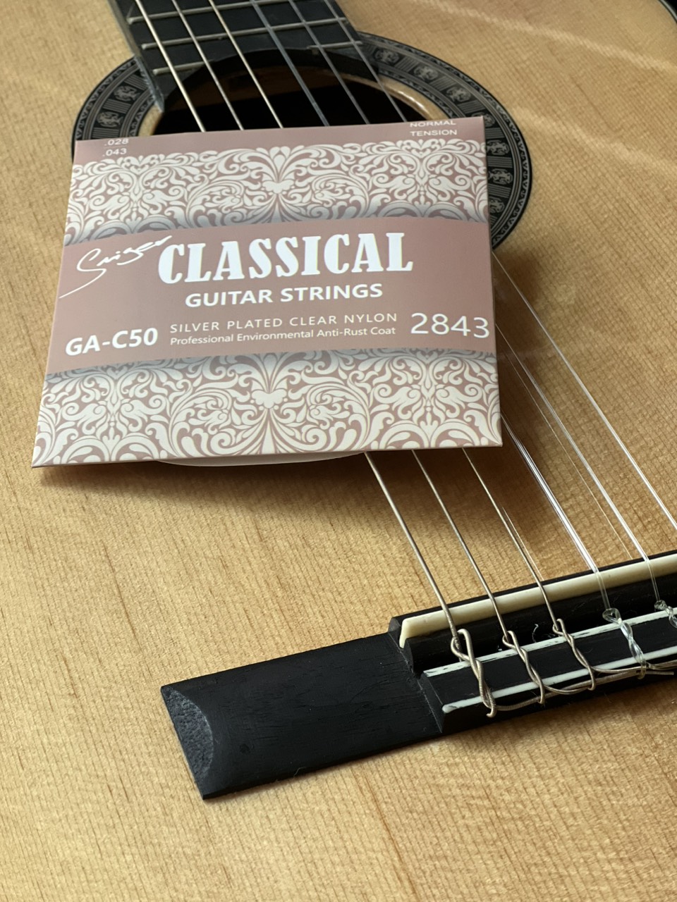 [ Giá Tốt ] Dây đàn guitar classic(Nylon) Vines GA-C50