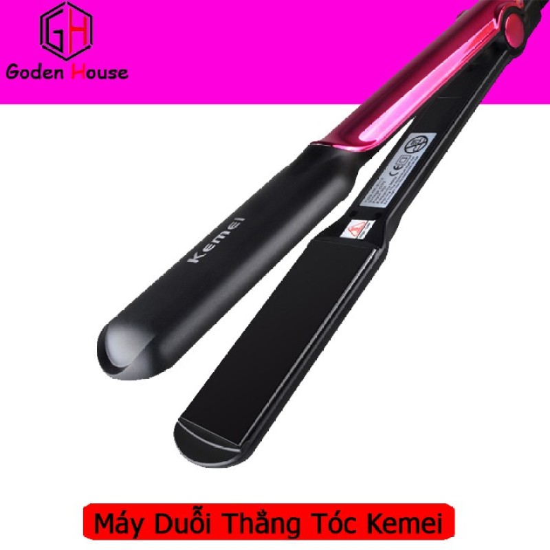 Máy duỗi tóc KEMEI 2113 với 4 mức chỉnh nhiệt  máy ép tóc thẳng cầm tay giúp bạn làm thẳng tóc dễ dàng và an toàn cao cấp
