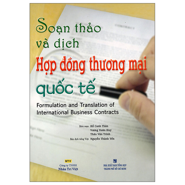 Sách Fahasa - Soạn Thảo Và Dịch Hợp Đồng Thương Mại Quốc Tế