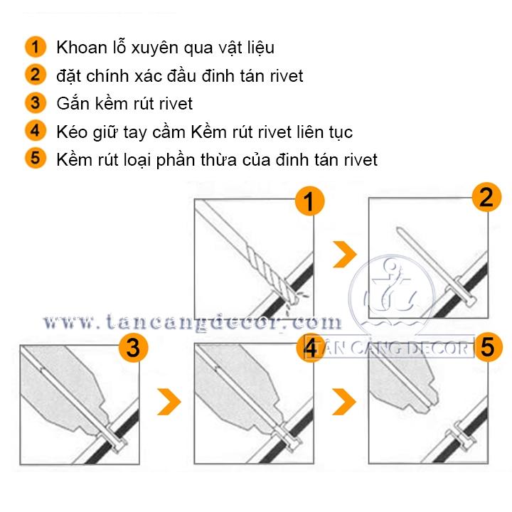 Kìm rút riveter inox 16 inches ( 2 loại)