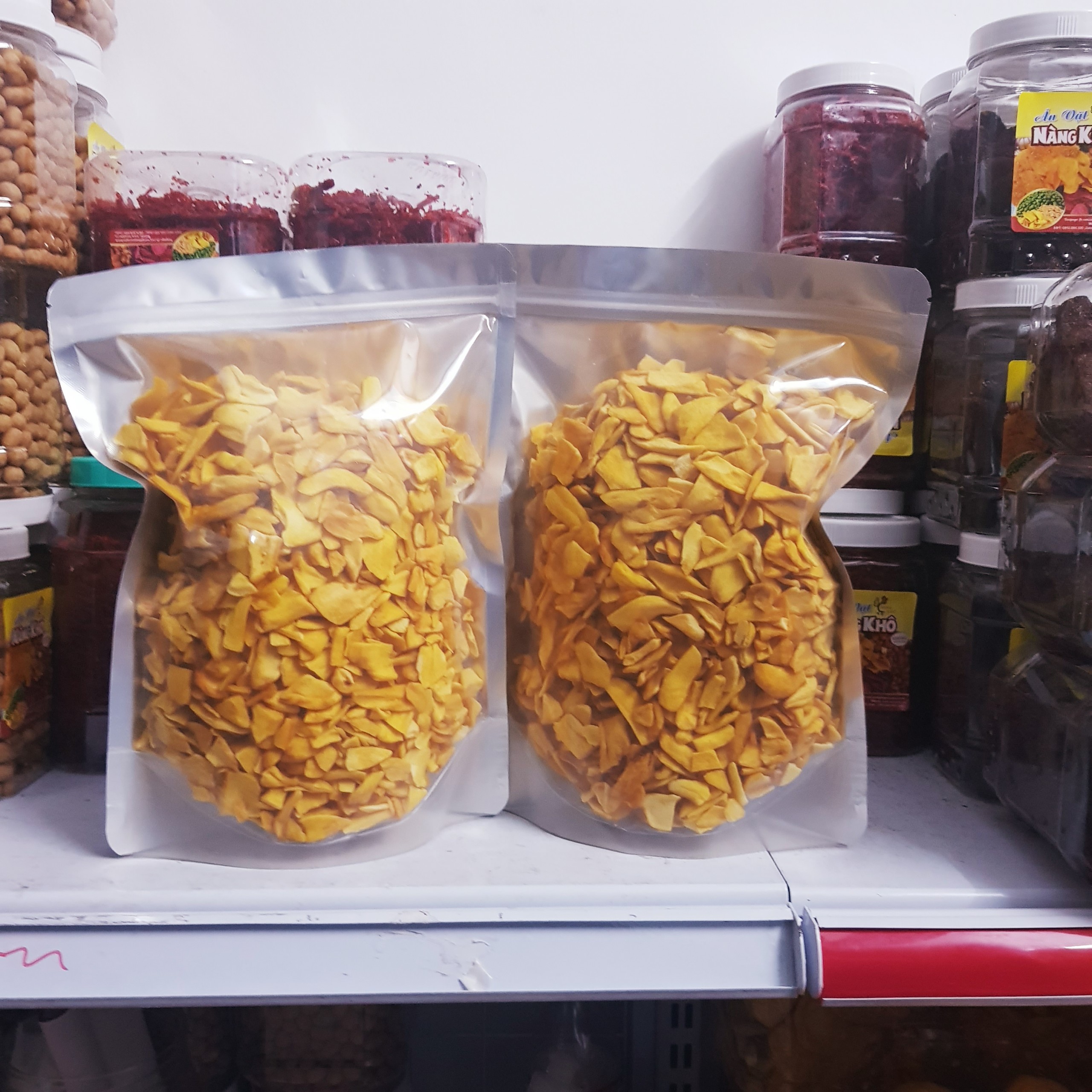 Mít sấy VỤN 500gr  ( Giòn ngon ) - Đồ ăn vặt Nàng Khô