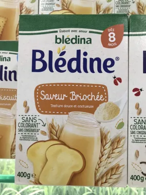 Bột pha sữa Bledina (bánh mỳ) 400g Cho bé 8m+ date 2022
