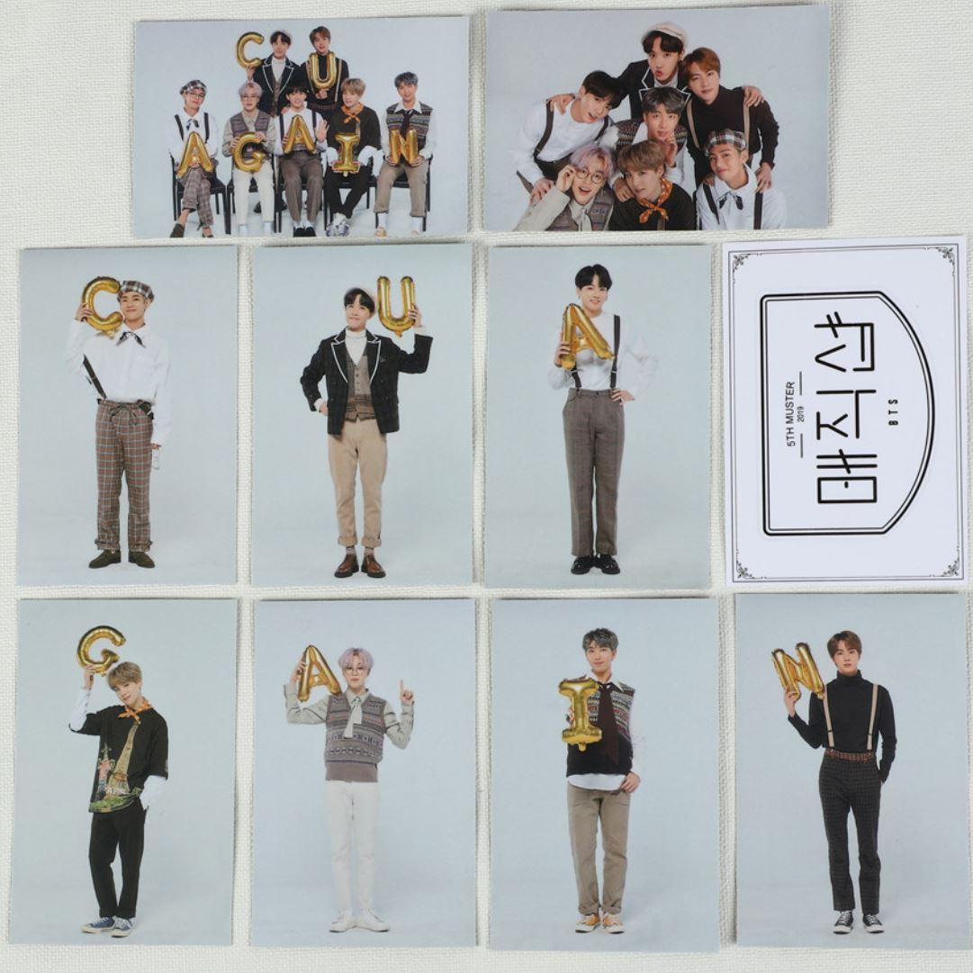 [5th Muster 2019] Pop-up card BTS bưu thiếp Magic shop 2019